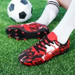 Tpu Soccer Shoe Football Boots Kids Boy Girl Sneakers Cleats Training Outdoor Football ...